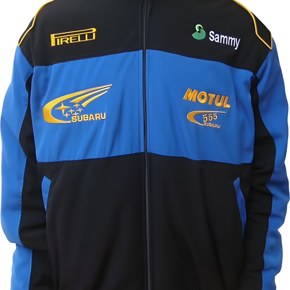 BLOUSON SUBARU NOIR ET BLEU | WRC Rally Mega.Store