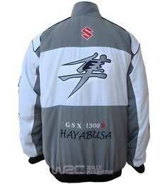 BLOUSON SUZUKI HAYABUSA GRIS ET NOIR | WRC Rally Mega.Store 2