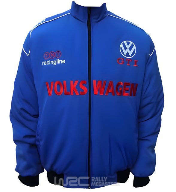 BLOUSON VOLKSWAGEN GTI BLEU | WRC Rally Mega.Store