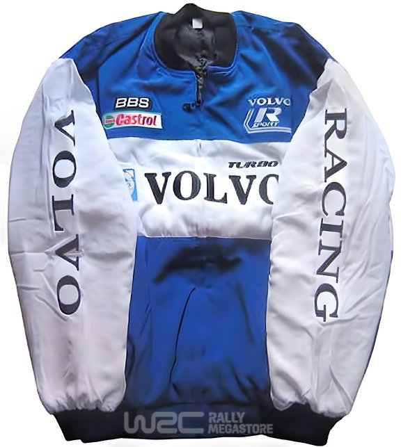 BLOUSON VOLVO BLEU ET BLANC | WRC Rally Mega.Store