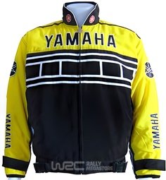 BLOUSON YAMAHA JAUNE ET NOIR | WRC Rally Mega.Store