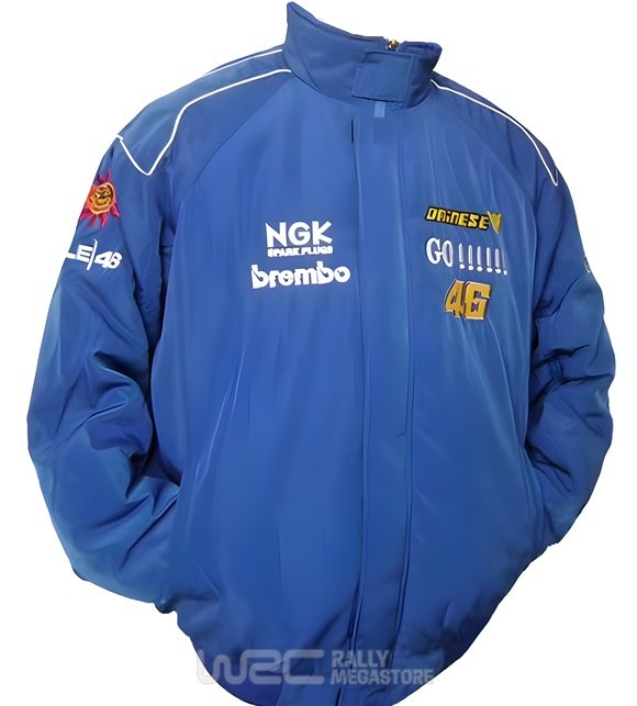 BLOUSON YAMAHA VALENTINO ROSSI BLEU | WRC Rally Mega.Store