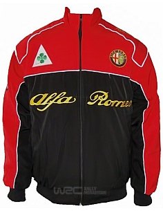 BLOUSON ALFA ROMEO ROUGE ET NOIR | WRC Rally Mega.Store