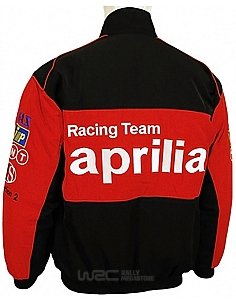 BLOUSON APRILIA NOIR ET ROUGE | WRC Rally Mega.Store 2