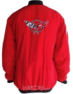 BLOUSON CORVETTE ROUGE | WRC Rally Mega.Store