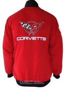 BLOUSON CORVETTE ROUGE ET NOIR | WRC Rally Mega.Store 2