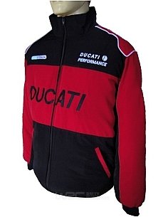 BLOUSON DUCATI NOIR ET ROUGE | WRC Rally Mega.Store