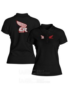 Polo Femme Honda CR250 : Performance Coton 100%