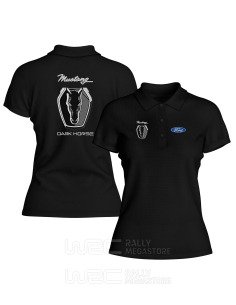 Polo Mustang Dark Horse Femme : Précision Coton