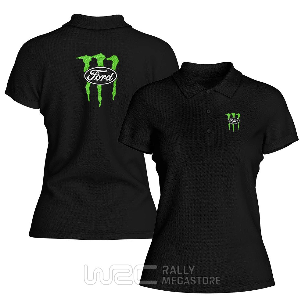 POLO FEMME FORD MONSTER : Précision Coton Rallye