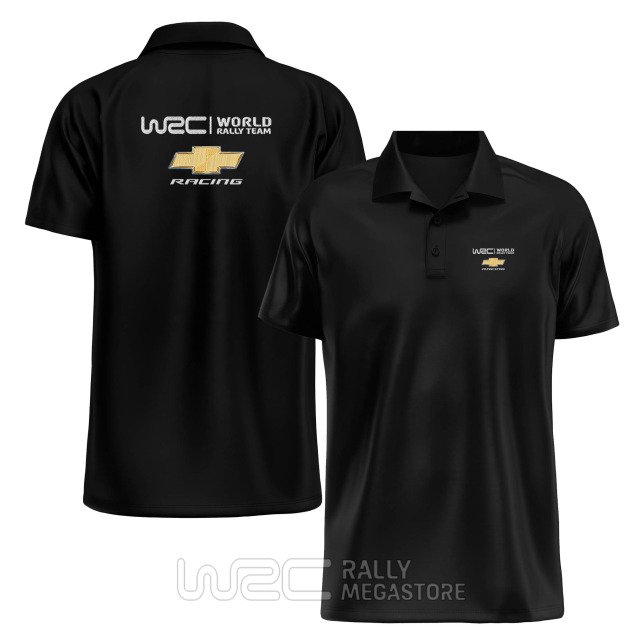 Polo CHEVROLET GOLD BOWTIE TEAM WRC : Performance Coton
