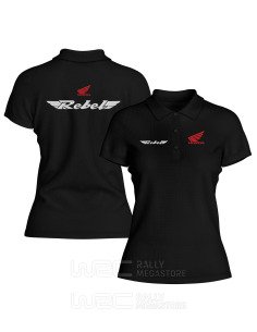 Polo Femme Honda Rebel : Précision & Aventure