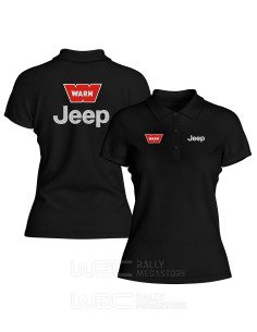 Polo Femme JEEP WARN : Précision Rallye !