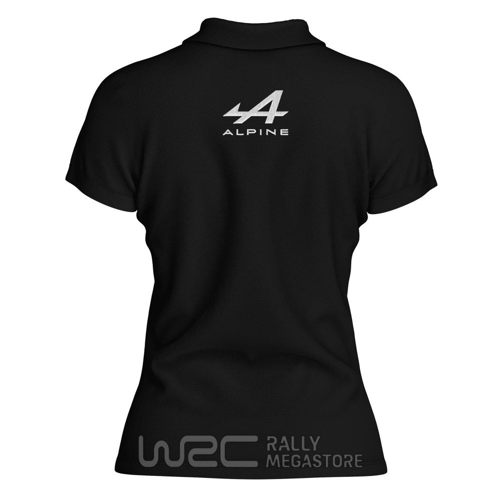 Polo Femme Alpine Michelin : Précision Rallye !