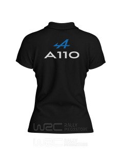 Polo Femme Alpine A110 : Précision Rallye
