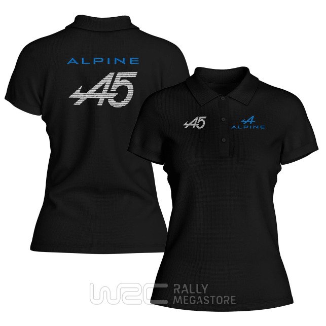 Polo Femme Alpine R5 : Précision & Passion Rallye