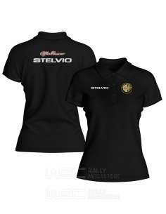 Polo Femme Alfa Romeo Stelvio : Précision & Passion