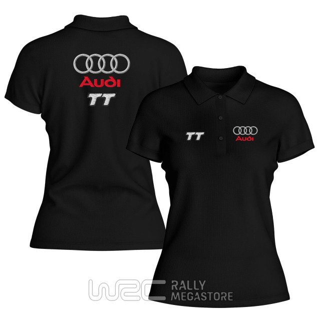 Polo Femme Audi TT : Précision Coton & Passion Rallye