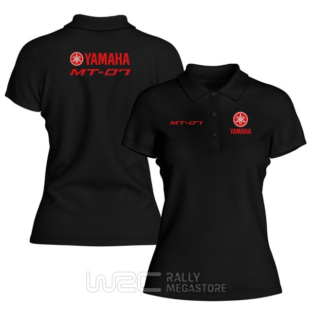 Polo Femme Yamaha MT-07 : Performance Coton Rallye