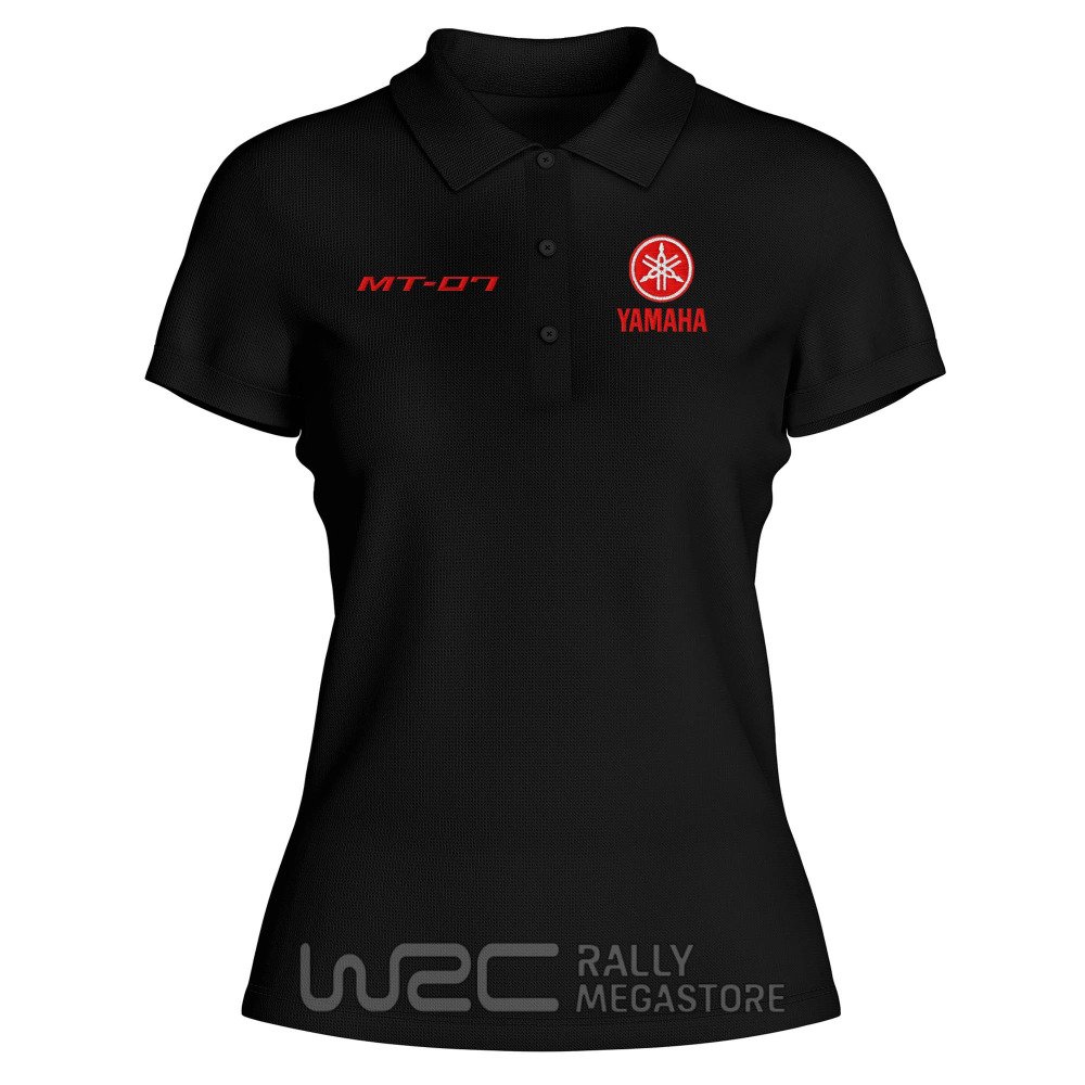 Polo Femme Yamaha MT-07 : Performance Coton Rallye