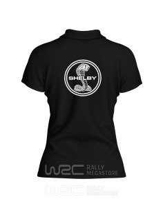 Polo Femme Ford Shelby : Performance Coton & Style Course