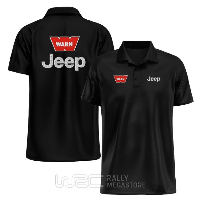 Polo JEEP WARN : Performance Rallye 5 Couleurs