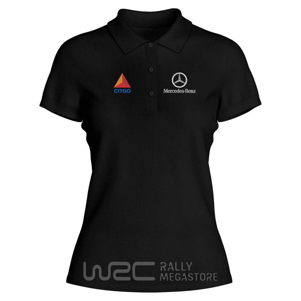 Polo Femme Mercedes CITGO : Précision & Aventure