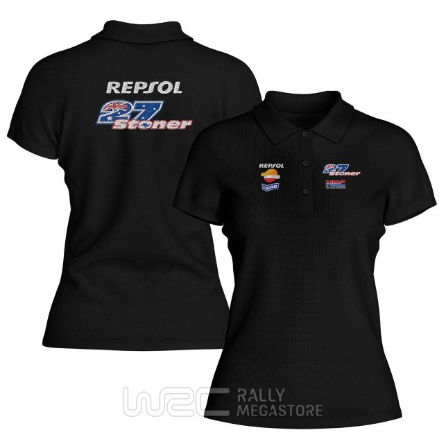 Polo Femme Honda Stoner : Précision & Aventure