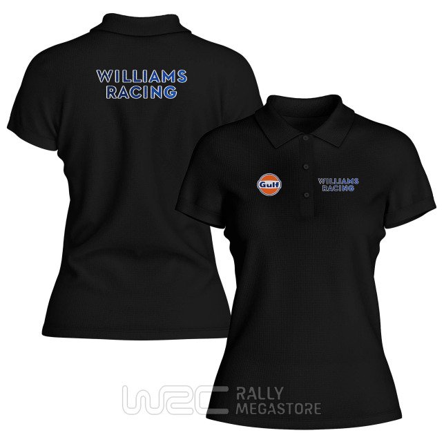 Polo Femme Williams Gulf : Précision & Vitesse !