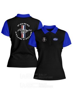 POLO FEMME FORD MUSTANG RUNNING PONEY