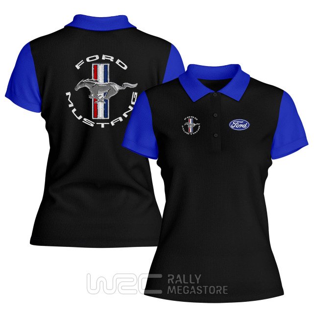 POLO FEMME FORD MUSTANG RUNNING PONEY