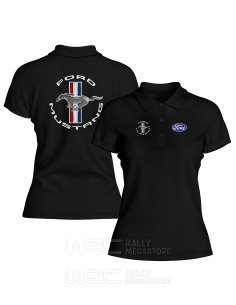 POLO FEMME FORD MUSTANG RUNNING PONEY 2