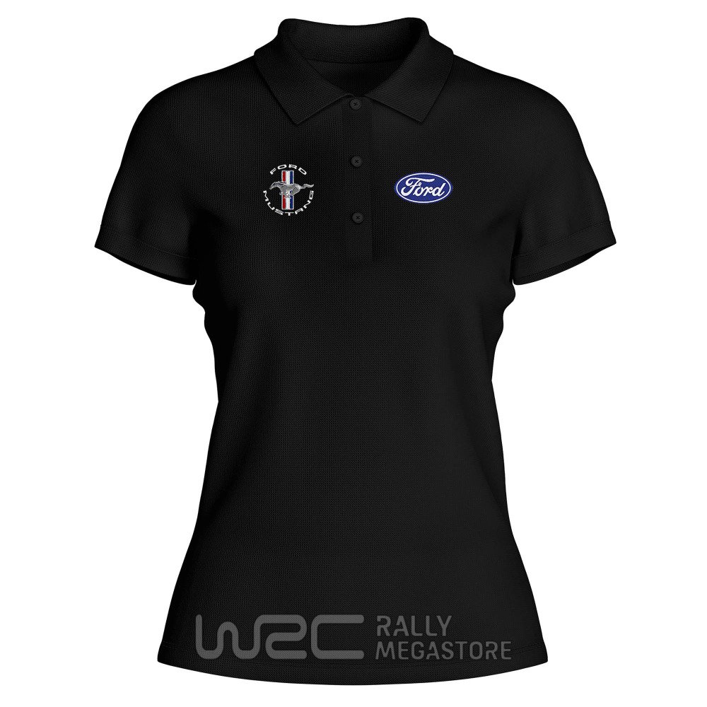 POLO FEMME FORD MUSTANG RUNNING PONEY