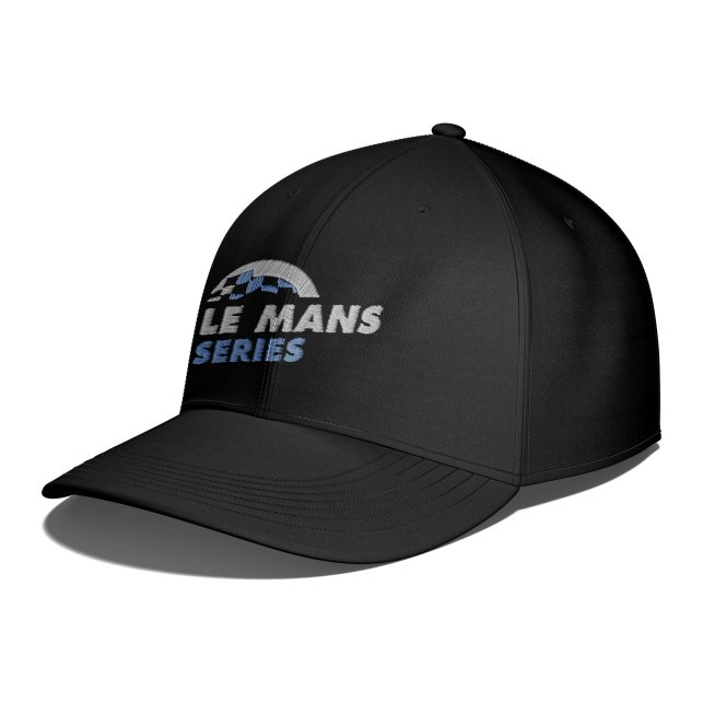 CASQUETTE LE MANS SERIES : Style Brodé Noir Performance