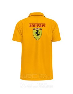 POLO FERRARI JAUNE 2