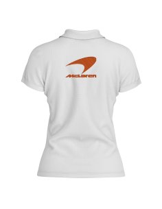 POLO FEMME MC LAREN LOGO ORANGE 2