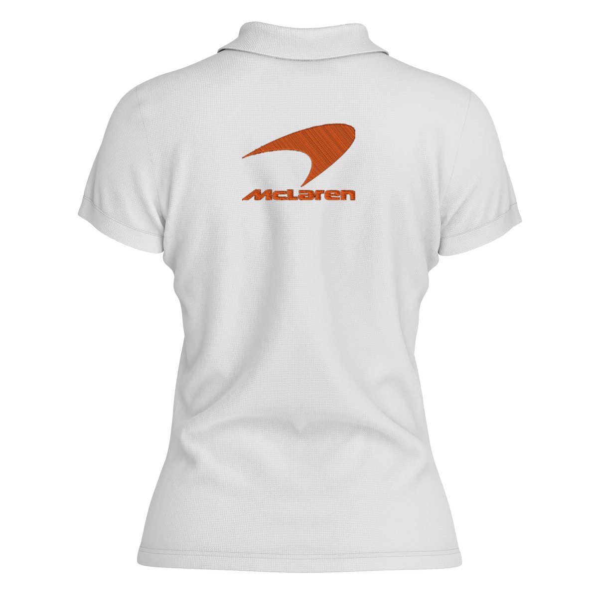 POLO FEMME MC LAREN LOGO ORANGE