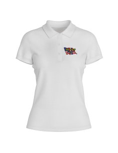 POLO FEMME MUSTANG USA FLAG