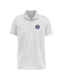 POLO SHELBY LOGO ORANGE ET BLEU