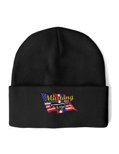 BONNET MUSTANG USA FLAG