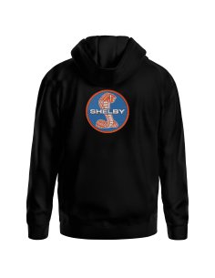 HOODIE SHELBY LOGO ORANGE ET BLEU 2