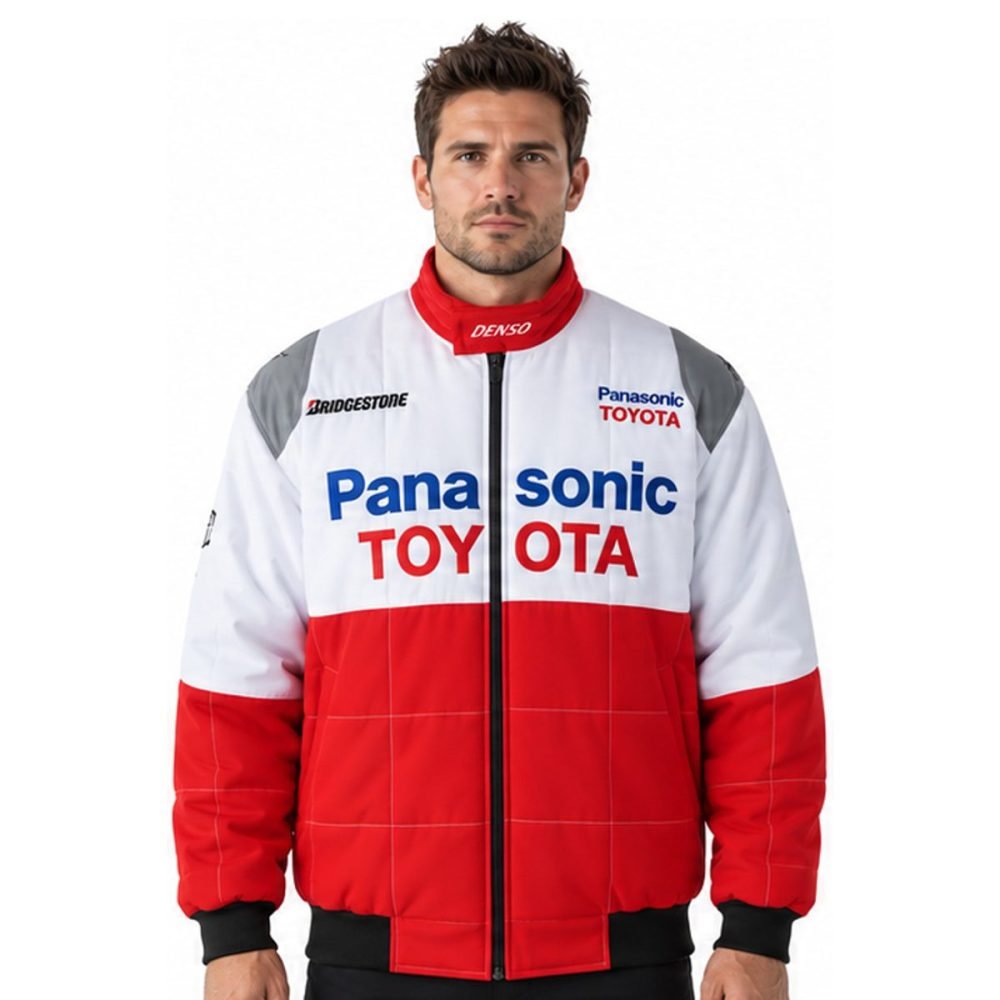 Blouson Toyota WEC Blanc et Rouge | WRC Rally Mega Store