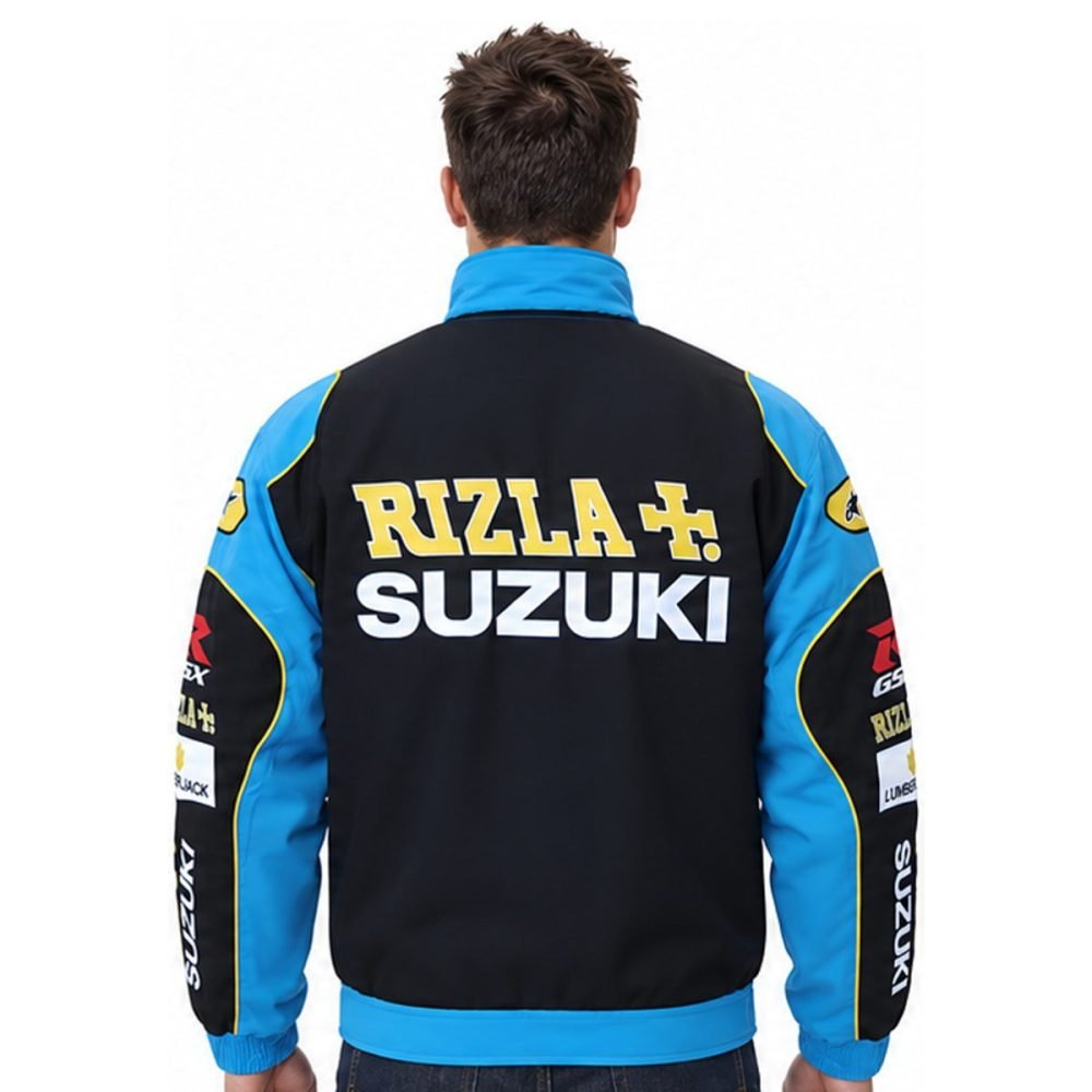Blouson Suzuki Rizla Noir et Bleu | WRC Rally Mega Store