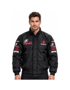 Blouson Suzuki Hayabusa Noir | WRC Rally Mega Store