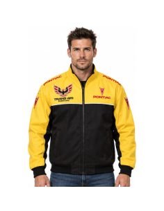 JACKET PONTIAC YELLOW AND BLACK | WRC Rally Mega Store
