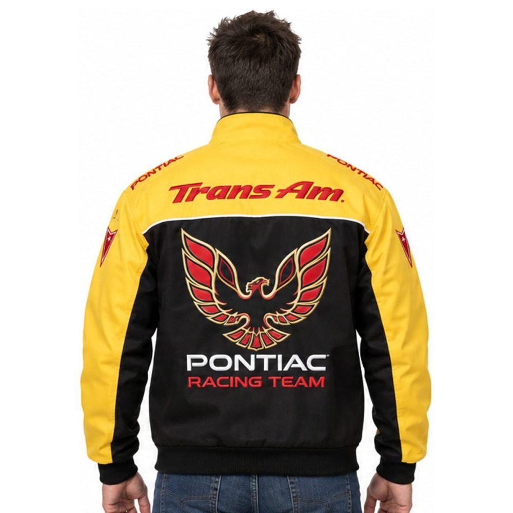 JACKET PONTIAC YELLOW AND BLACK | WRC Rally Mega Store