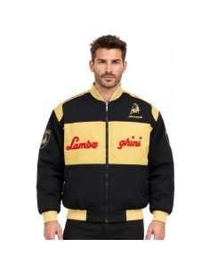 JACKET LAMBORGHINI BLACK AND YELLOW | WRC Rally Mega Store