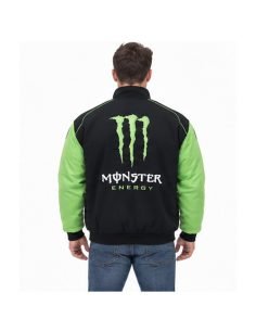 Blouson Kawasaki Monster Energy à logos brodés | WRC Rally Mega Store