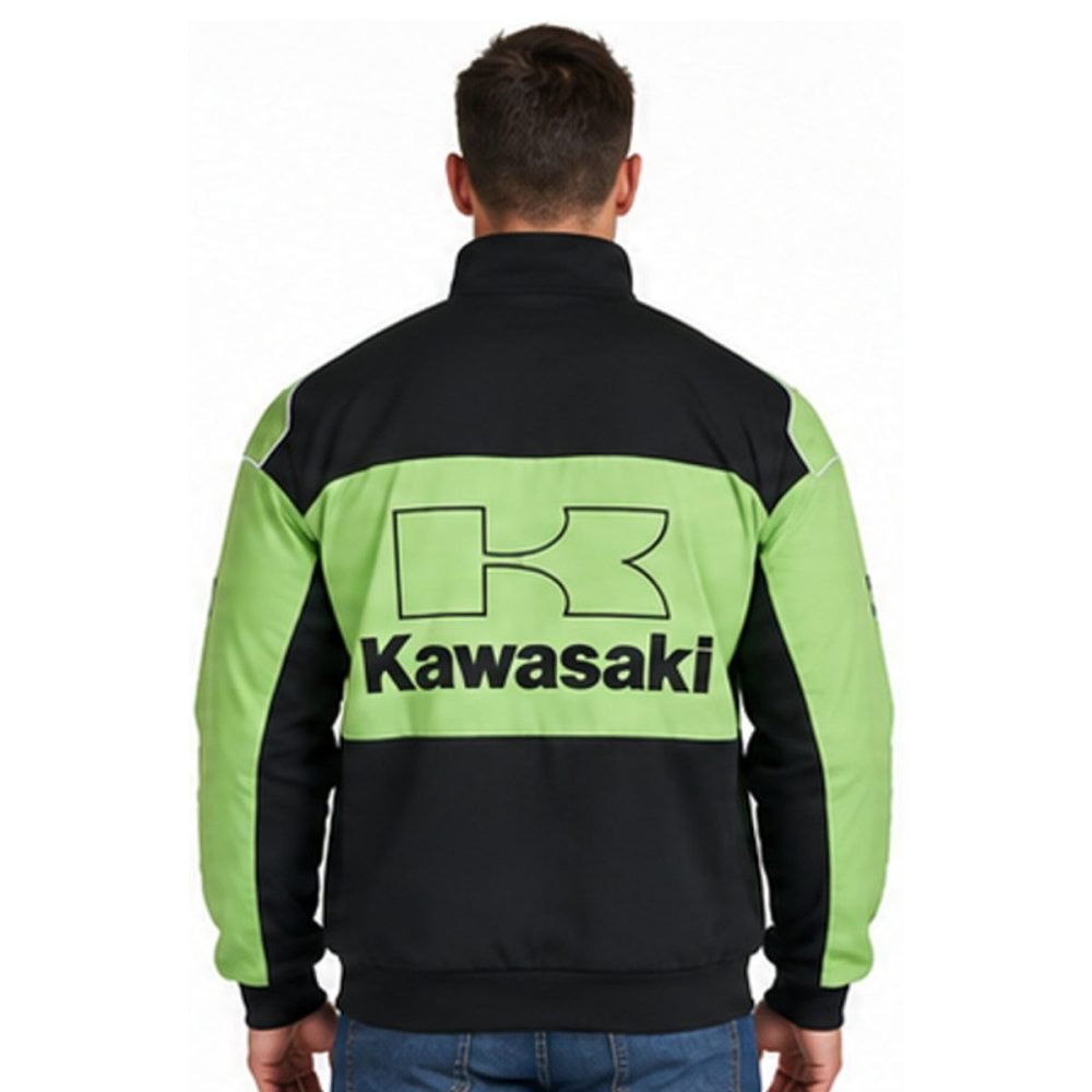 Blouson Kawasaki Noir et Vert | WRC Rally Mega Store