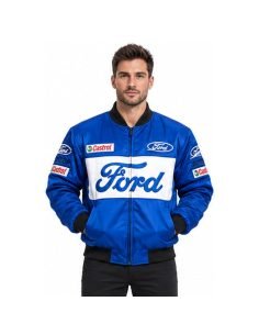 Blouson Ford Racing Bleu | WRC Rally Mega Store